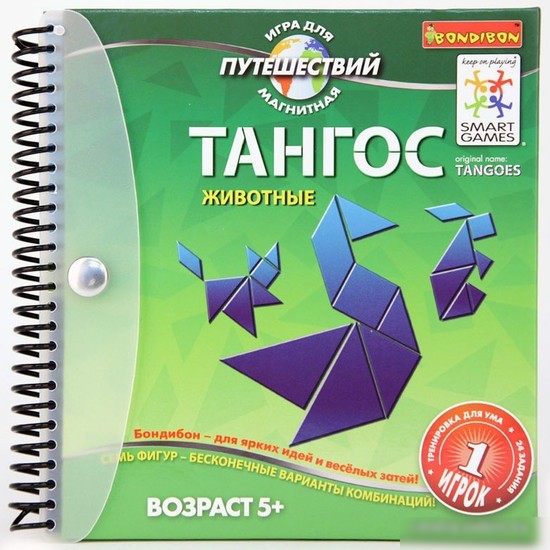 Настольная игра SmartGames Тангос животные