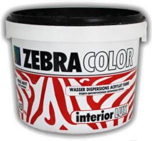 Краска Zebracolor Интерьер Люкс 4.5кг (белый)