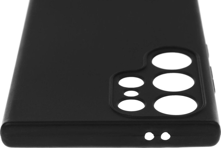 Чехол для телефона BoraSCO Silicone Case для Samsung Galaxy S24 Ultra 72952 (черный)
