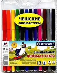 Фломастеры Centropen Пингвины 7790 1285 (12 цв)
