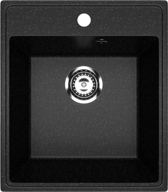 Кухонная мойка Mixline ML-GMU02 556716 (черный камень)