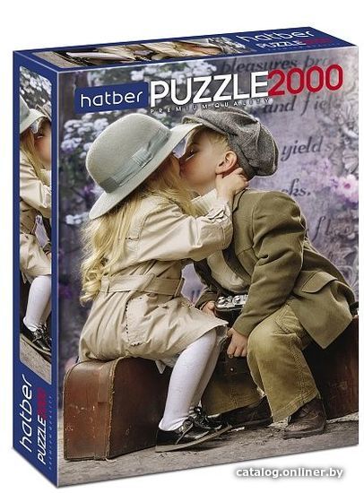 Пазл Hatber Premium Первая любовь 2000ПЗ1_21002 Пазл Hatber Premium Первая любовь 2000ПЗ1_21002