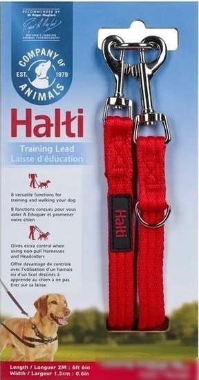 Поводок Halti Training Lead 14140A (красный)