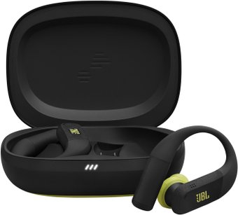 Наушники JBL Endurance Peak 4 (черный/лаймовый)