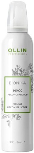 Ollin Professional Мусс для укладки волос BioNika Reconstructor 300 мл