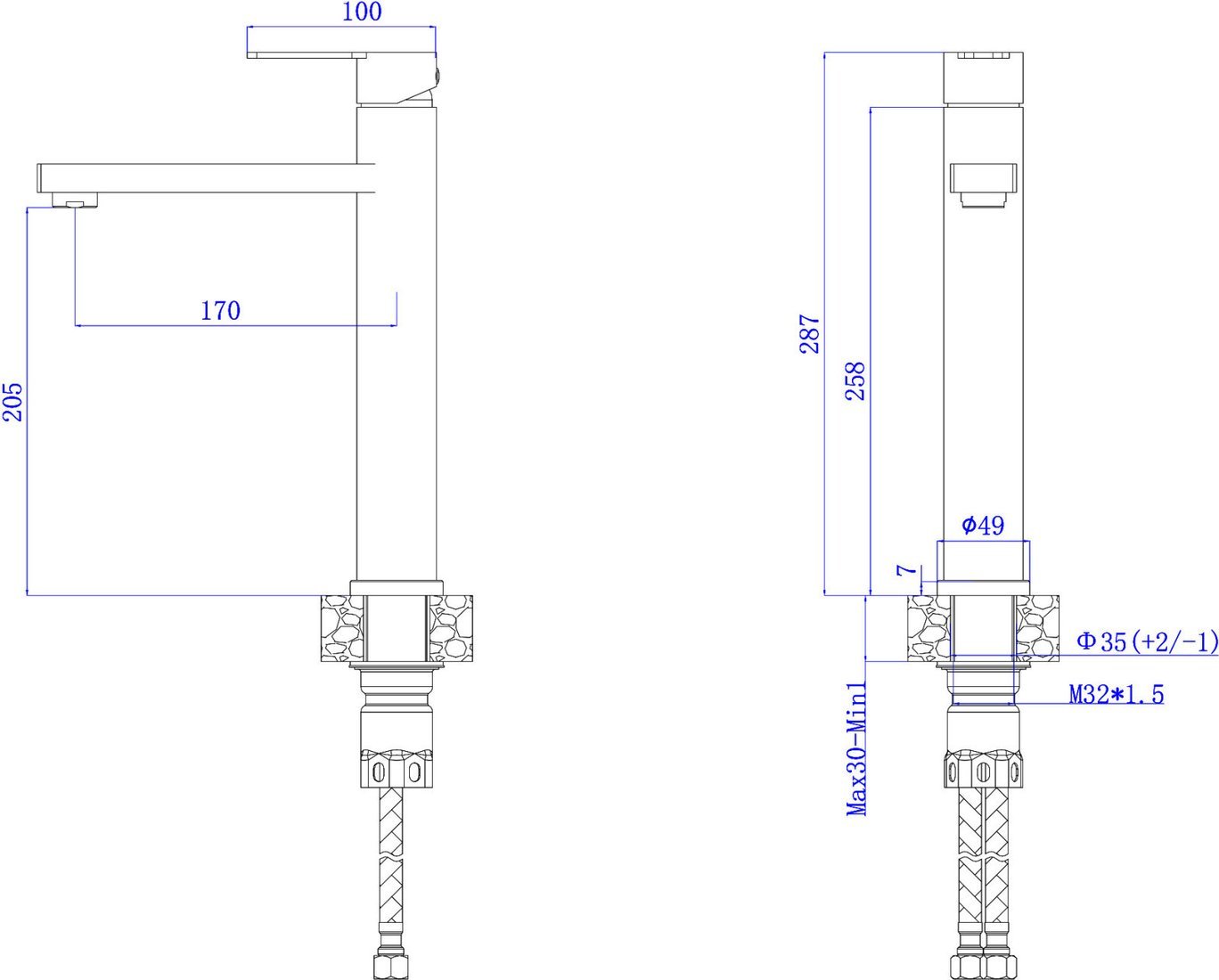 Смеситель AV Engineering AVBON1-BW1