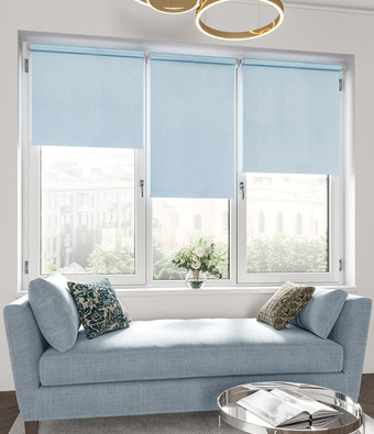 Рулонные шторы Legrand Бриз 98x175 (голубой)