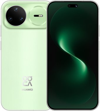 Телефон Huawei nova 15 Pro Kunlun Glass KLE-AL00U 12GB/512GB (зеленый, китайская версия)
