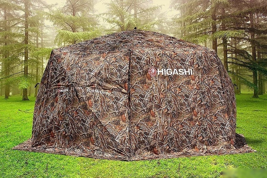 Тент-шатер Higashi Yurta Сamp Camo II Кухня-шатер 03455