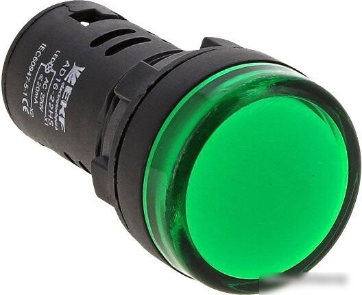 Лампа сигнальная EKF AD16-22HS LEDM-AD16-G-24 (зеленый)