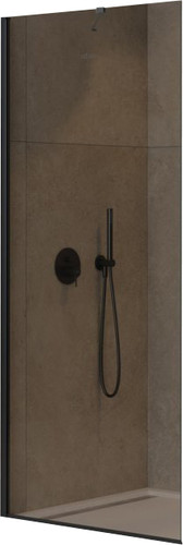 Душевая стенка Cezares LIBERTA-L-1-TB-90-BR-NERO