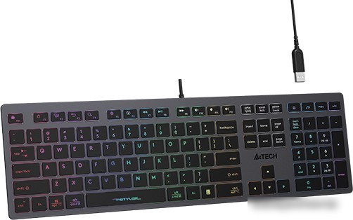 Клавиатура A4Tech Fstyler FX60H (неоновая подсветка)
