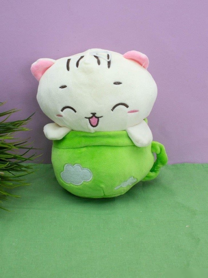 Классическая игрушка ILikeGift Kitty pot 107-60-01 (green)