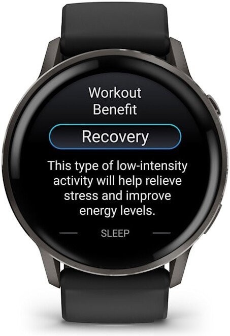 Умные часы Garmin Venu 4 45 мм (черный)