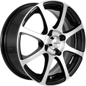 Литые диски X'trike X-129 16x6.5" 4x100мм DIA 60.1мм ET 48мм BK