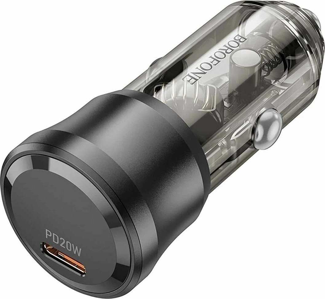Автомобильное зарядное Borofone BZ24A PD20W (черный)