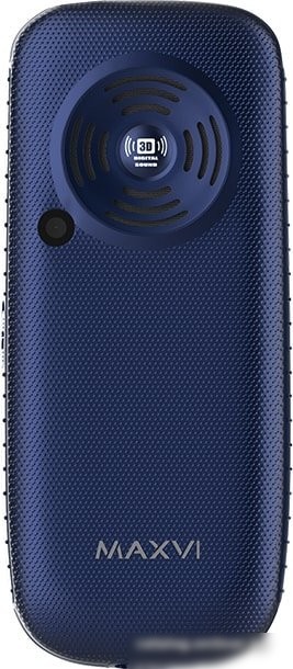 Кнопочный телефон Maxvi B9 (синий)