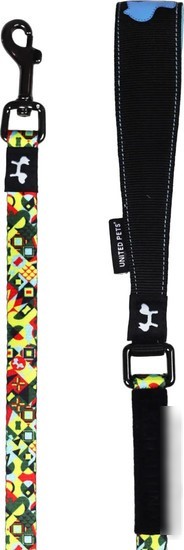 Поводок United Pets Complete Me Leash (L, разноцветный рисунок)