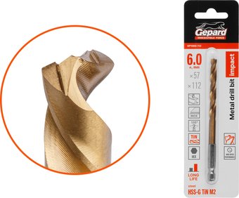 Сверло Gepard GP1060-112