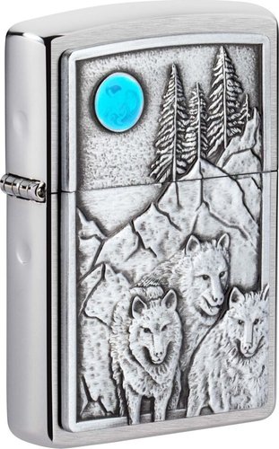 Зажигалка Zippo Wolf Design 49295