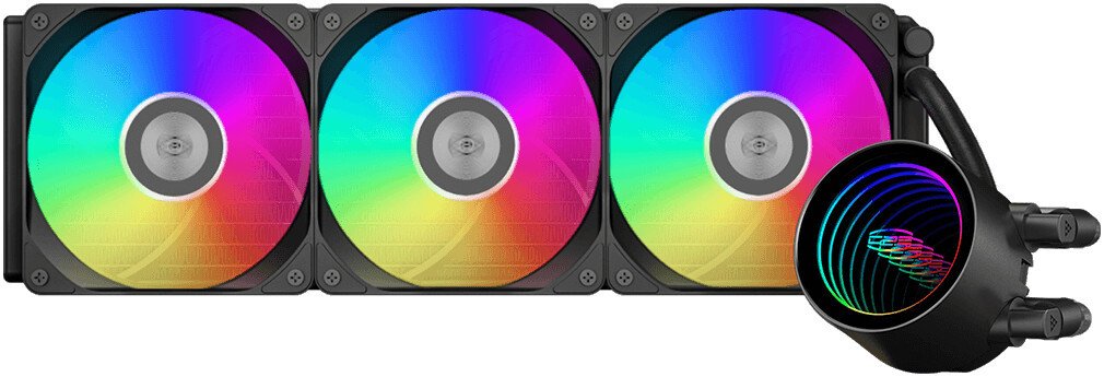 Система жидкостного охлаждения для процессора PCCooler DA360 V2 ARGB (черный)