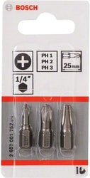 Набор бит Bosch 2607001752 (3 предмета)