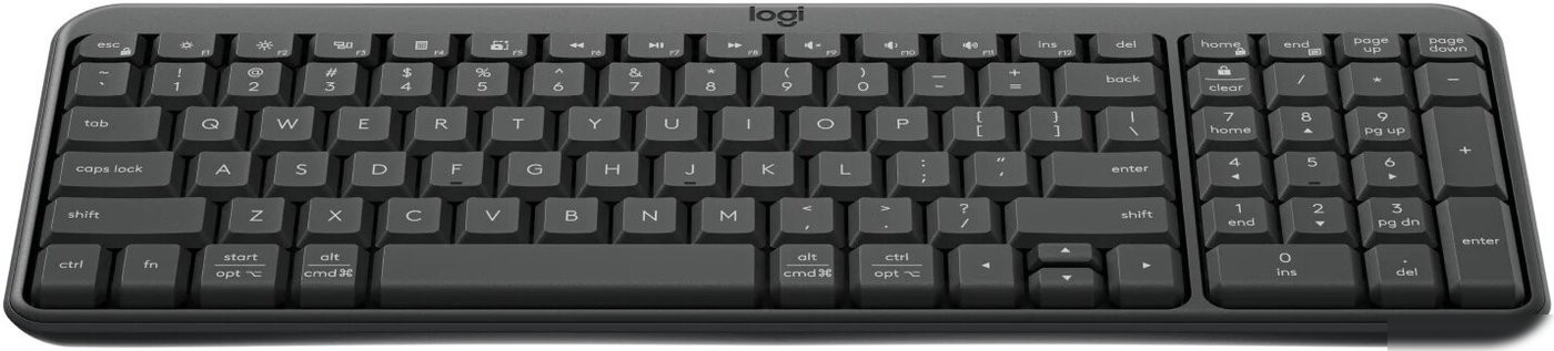 Клавиатура Logitech K250 Compact Bluetooth Wireless Keyboard 920-013452 (графит)
