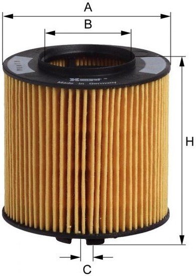 Масляный фильтр Hengst filter E320H01D84