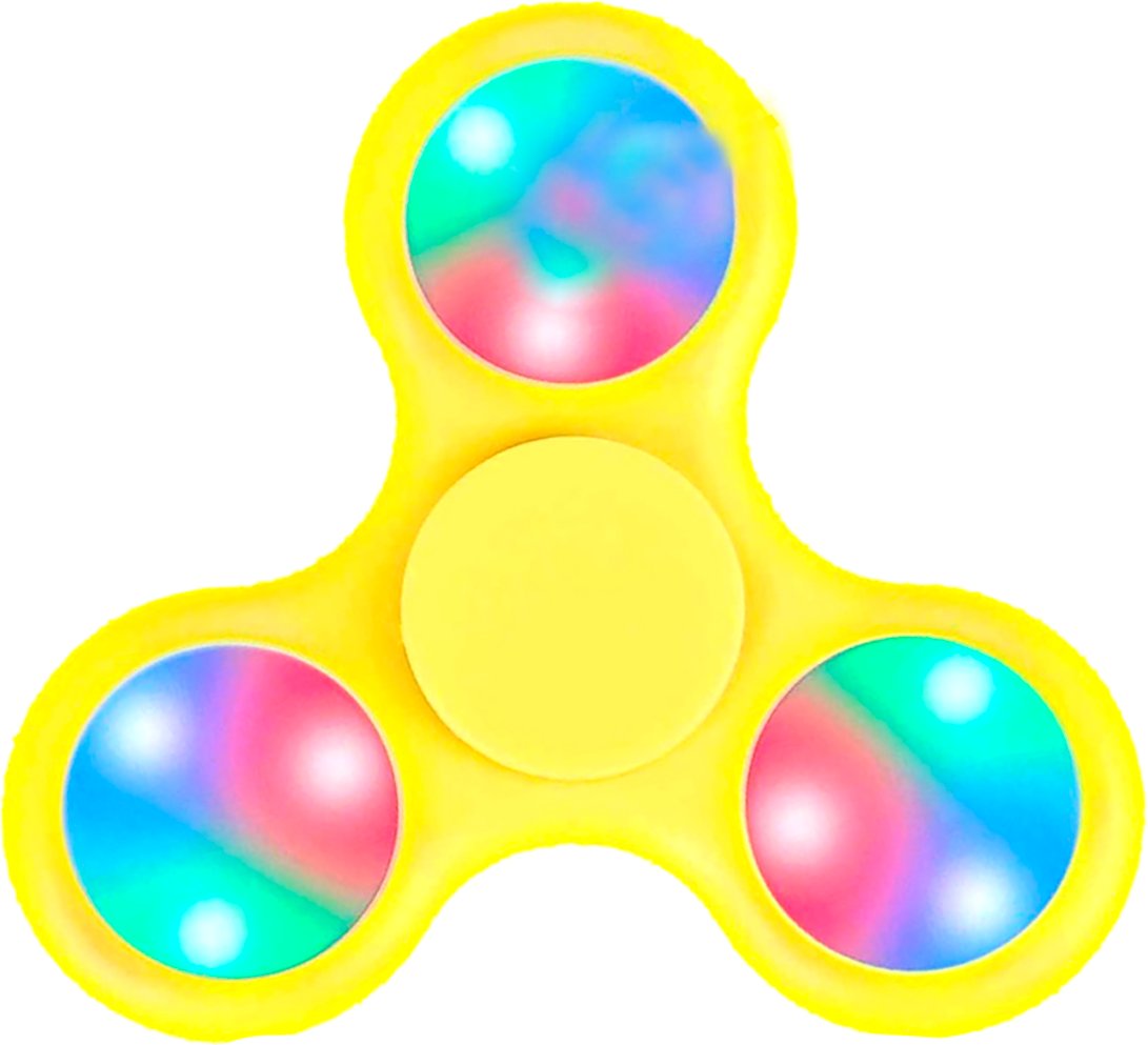 Фиджет спиннер Bingo Hand Spinner LED (желтый)
