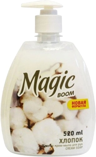 Косметика по уходу за телом Magic Boom Мыло жидкое Хлопок 520 мл