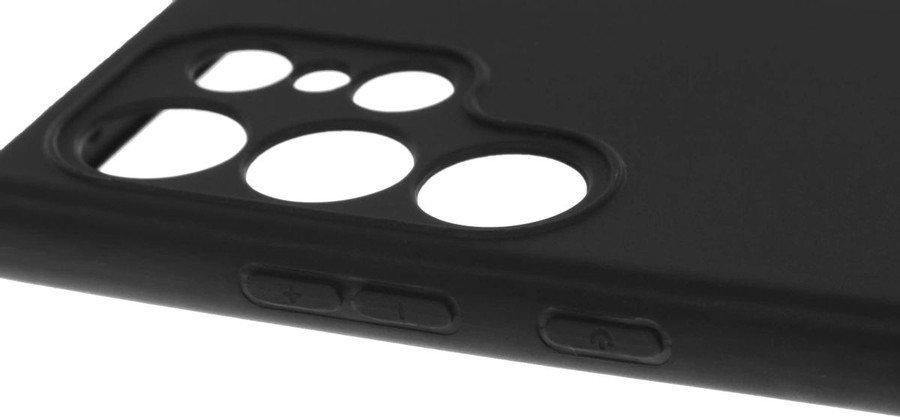 Чехол для телефона BoraSCO Silicone Case для Samsung Galaxy S24 Ultra 72952 (черный)