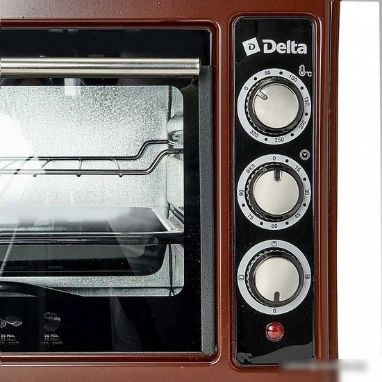 Мини-печь Delta D-0123 (коричневый)