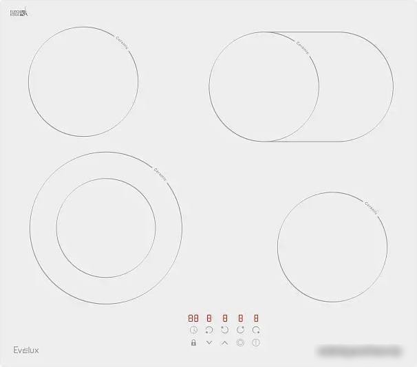 Варочная панель Evelux HEV 642 W