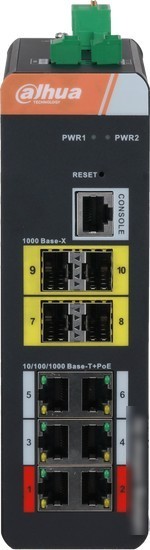 Управляемый коммутатор 2-го уровня Dahua DH-IS4410-6GT-120