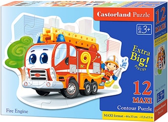 Мозаика/пазл Castorland Пожарная машина B-120109