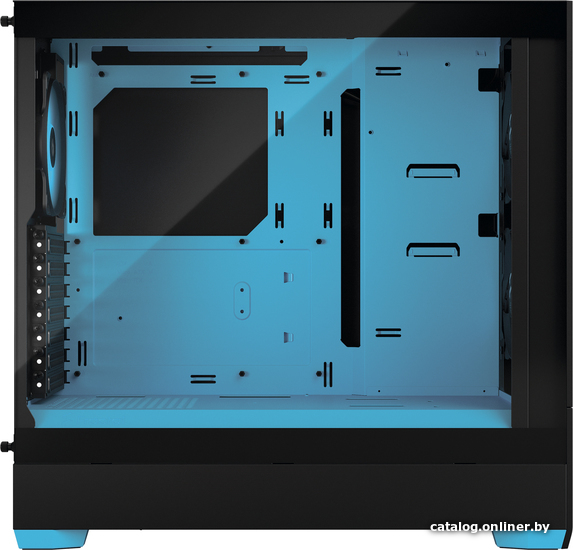 Корпус Fractal Design Pop Air RGB Cyan Core TG Clear Tint FD-C-POR1A-02