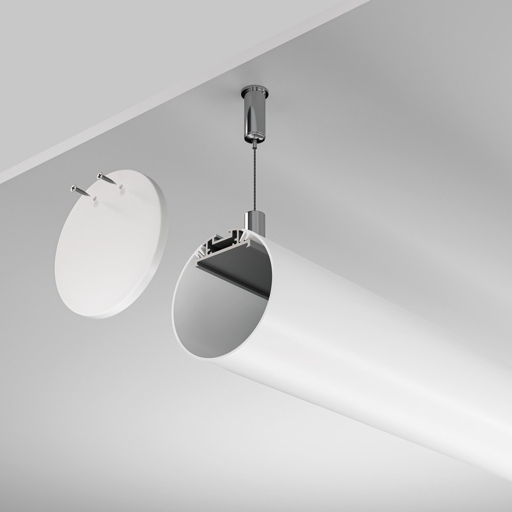Алюминиевый профиль Maytoni Led Strip ALM-D60-S-2M