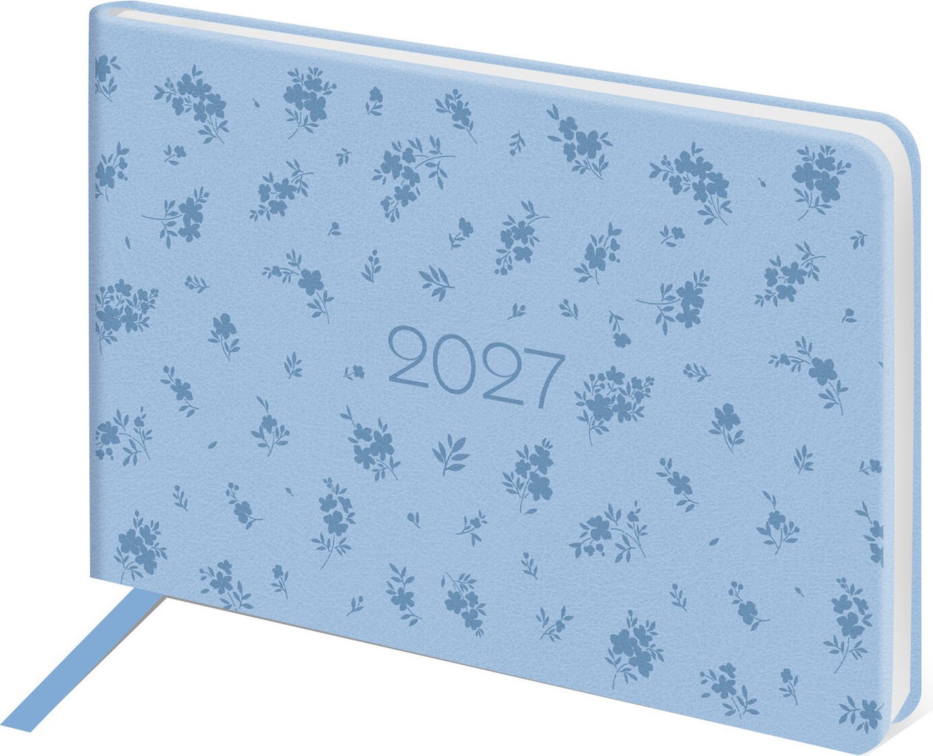 Ежедневник BRAUBERG Imprint 2027 118161 (голубой)