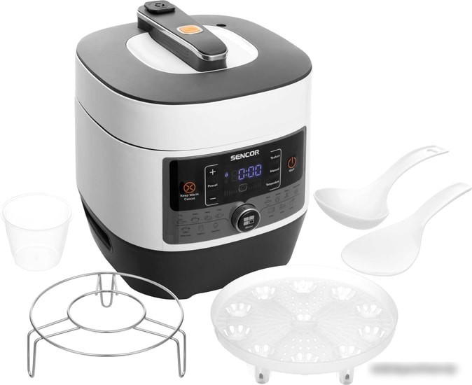 Мультиварка-скороварка Sencor SPR 3600WH