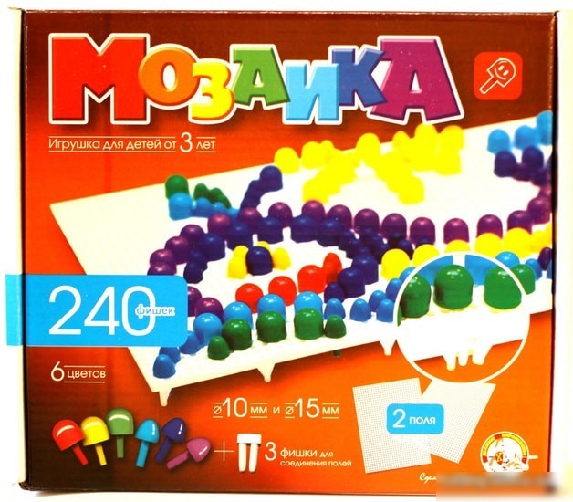 Мозаика/пазл Десятое королевство Пластмассовая для детей 00983