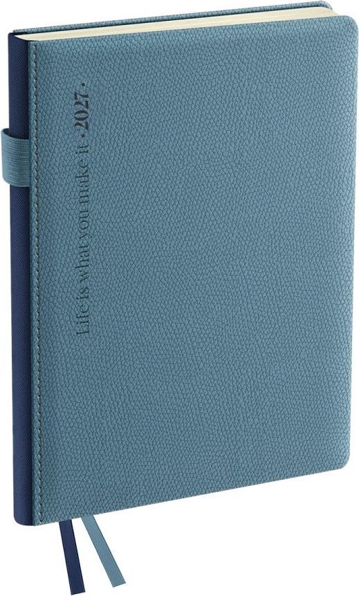 Ежедневник BG Palm 2027 DdА6_67875 (176л, голубой)