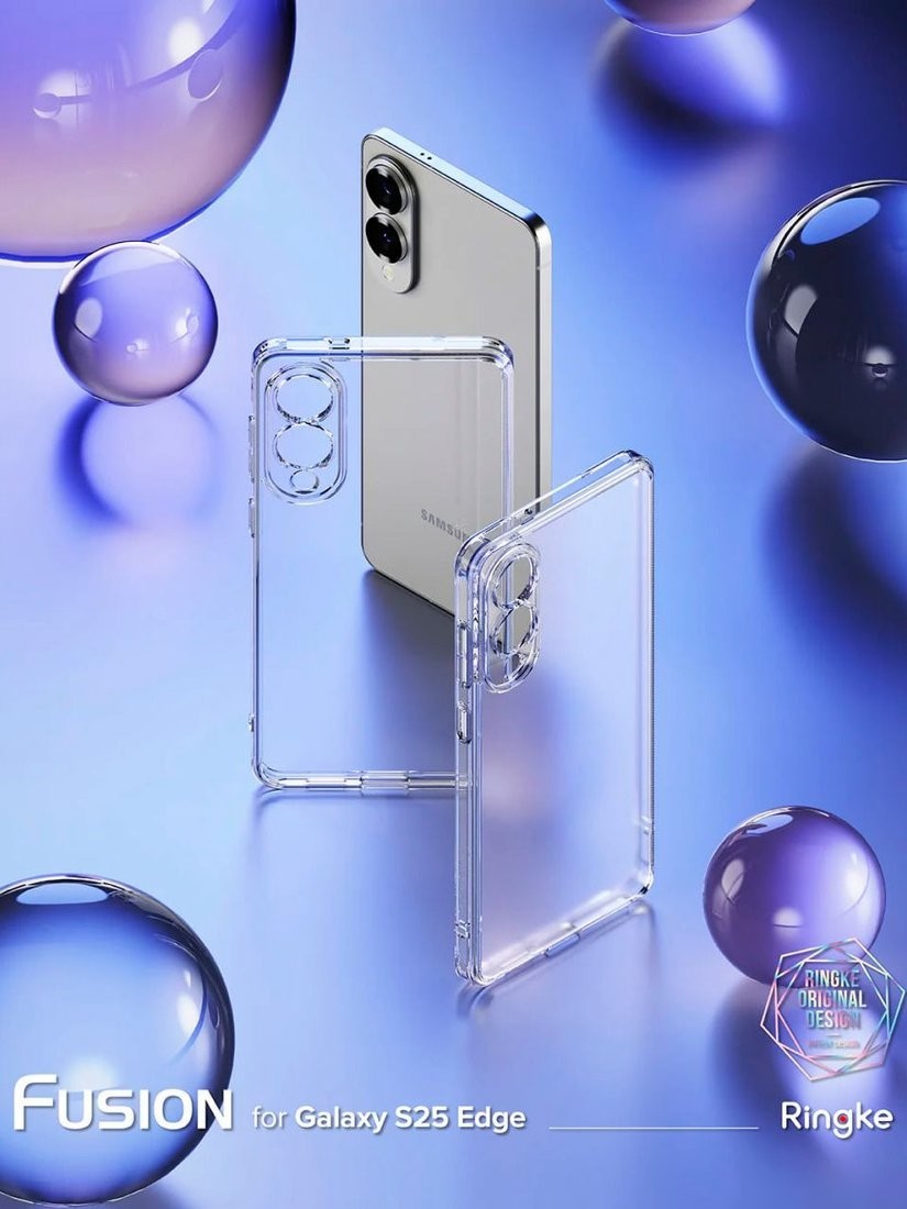 Чехол для телефона Ringke Fusion для Galaxy S25 Edge Matte Clear