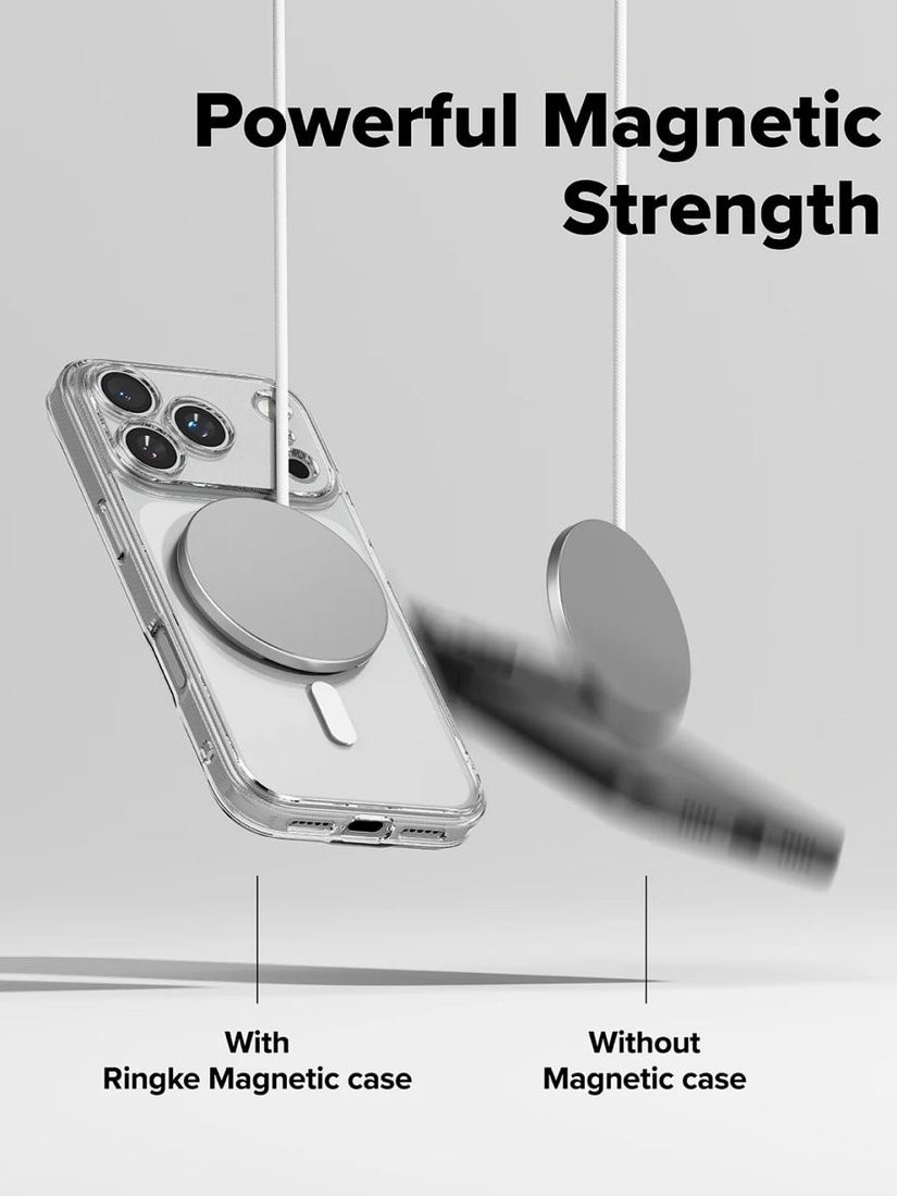 Чехол для телефона Ringke Fusion Magnetic для iPhone 17 Pro Clear