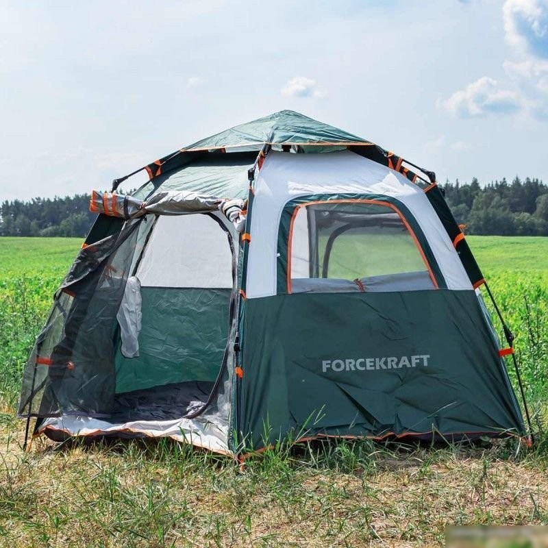 Кемпинговая палатка ForceKraft FK-TENT-1 (зеленый)