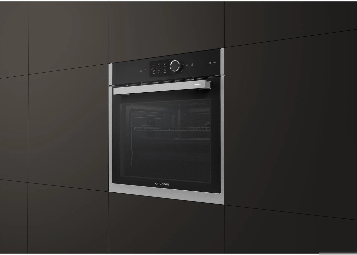 Электрический духовой шкаф Grundig GEBM19600BCHI