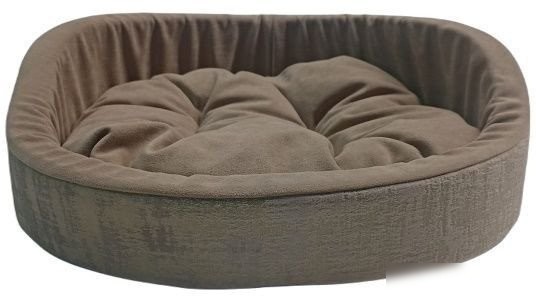 Лежак Homepet №2 83673 (49x43x17см, коричневый/золото) Лежак Homepet №2 83673 (49x43x17см, коричневый/золото)