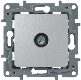 Розетка Legrand Etika 672465 (алюминий)