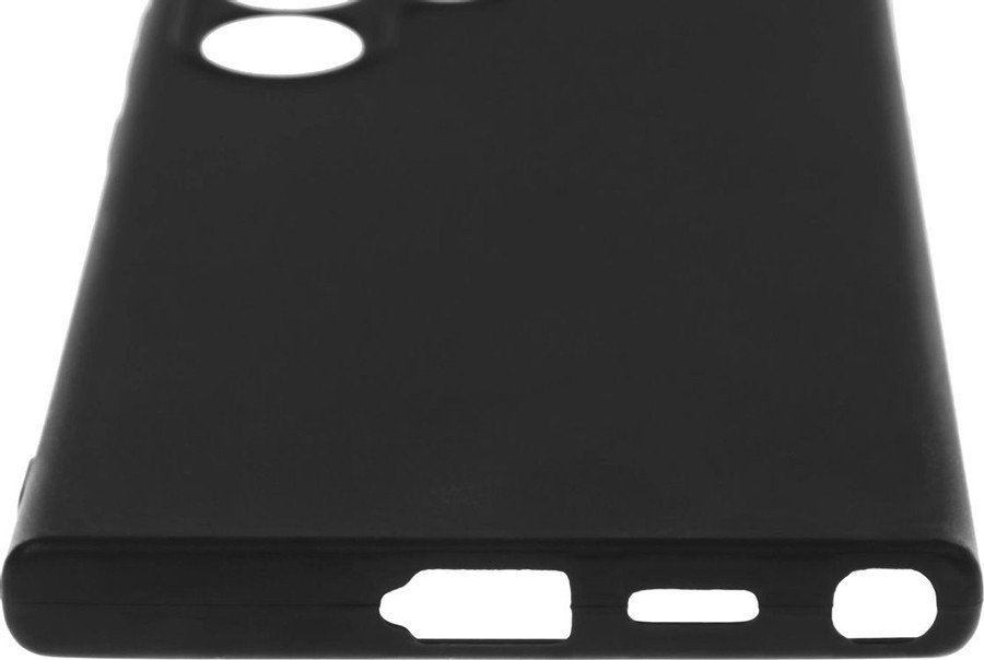 Чехол для телефона BoraSCO Silicone Case для Samsung Galaxy S24 Ultra 72952 (черный)