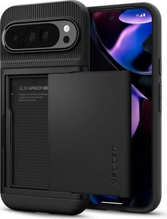Чехол для телефона Spigen Slim Armor Cs для Google Pixel 9 Pro XL Black
