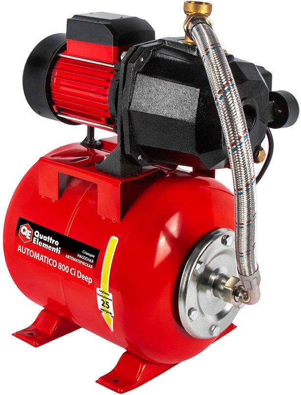 Насосная станция Quattro Elementi Automatico 800 Ci Deep